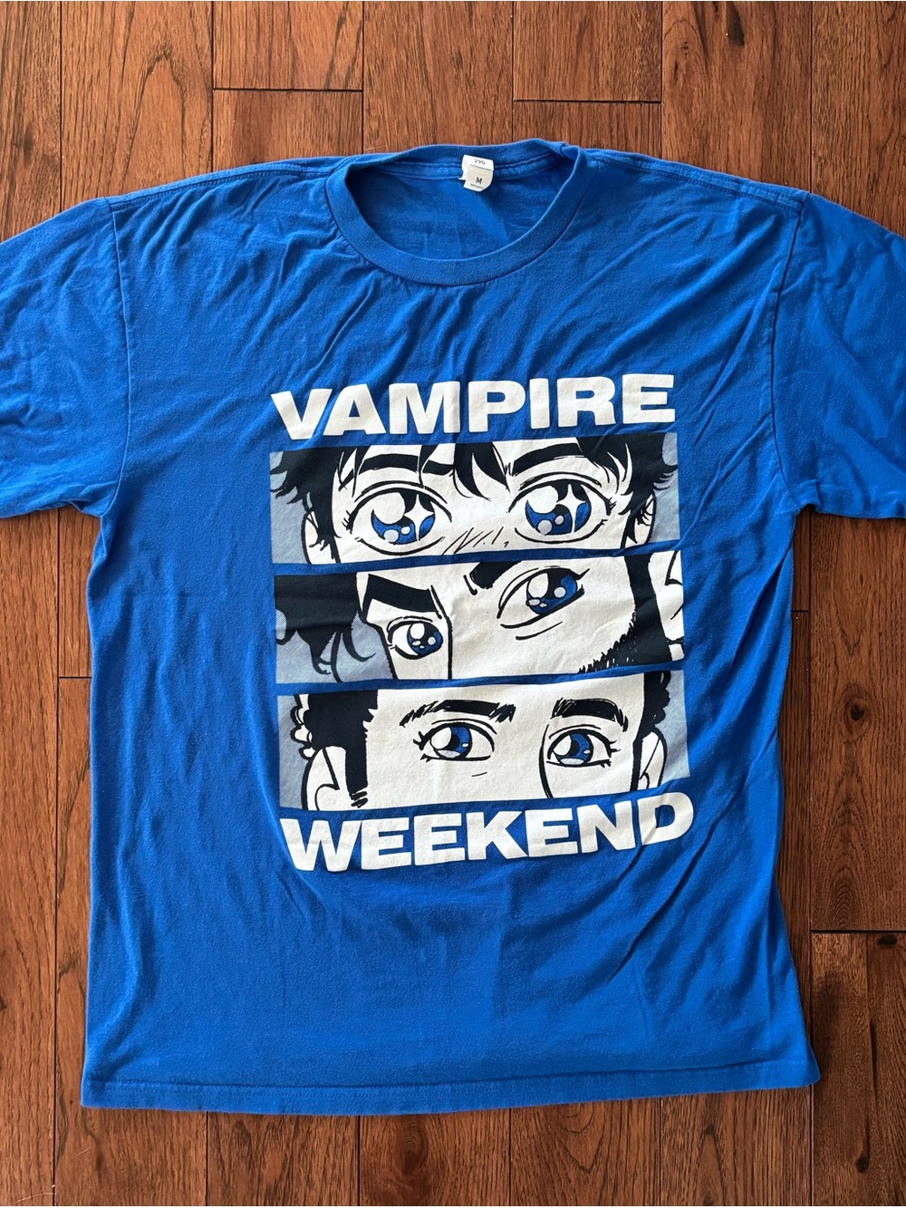 Royal Blue Vampire Weekend T-Shirt - Medium